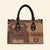 Off-road Car Personalized Leather Bag, Gift for Girls