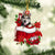 Alaskan Malamute In Gift Bag Christmas Ornament