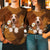 Basset Hound Holding Daisy Unisex T-Shirt