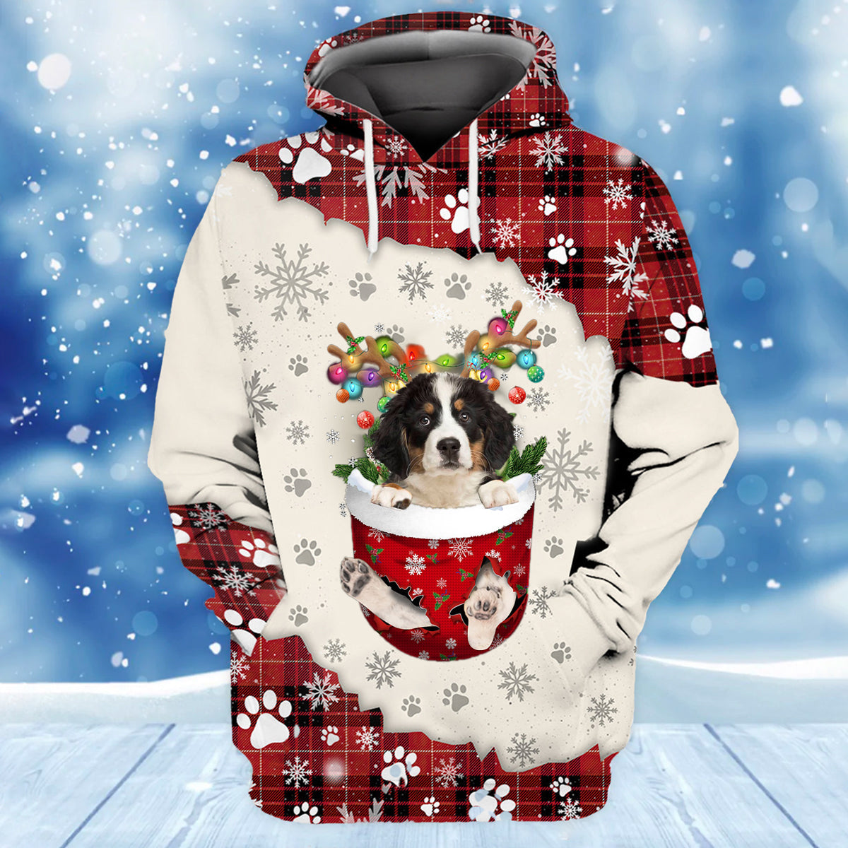 Dog christmas clearance hoodie