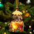 Boerboel In Golden Egg Christmas Ornament