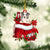 Border Collie Gift Bag Christmas Ornament