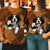 Border Collie Holding Daisy Unisex T-Shirt