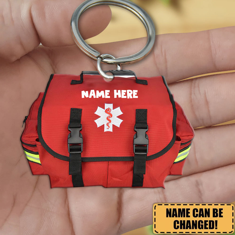 EMT - Personalized EMT Bag Keychain