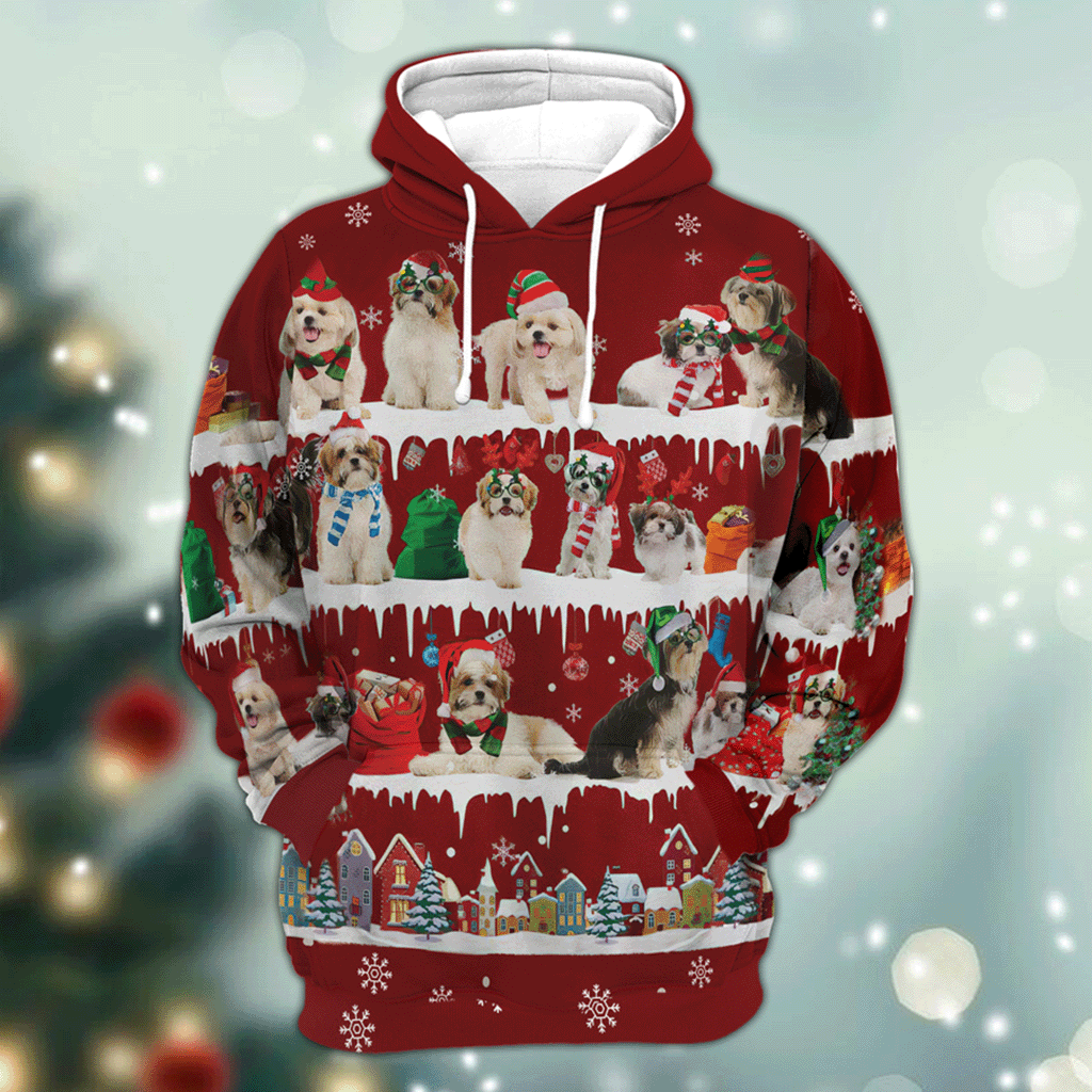 Malshi - Snow Christmas - 3D Hoodie