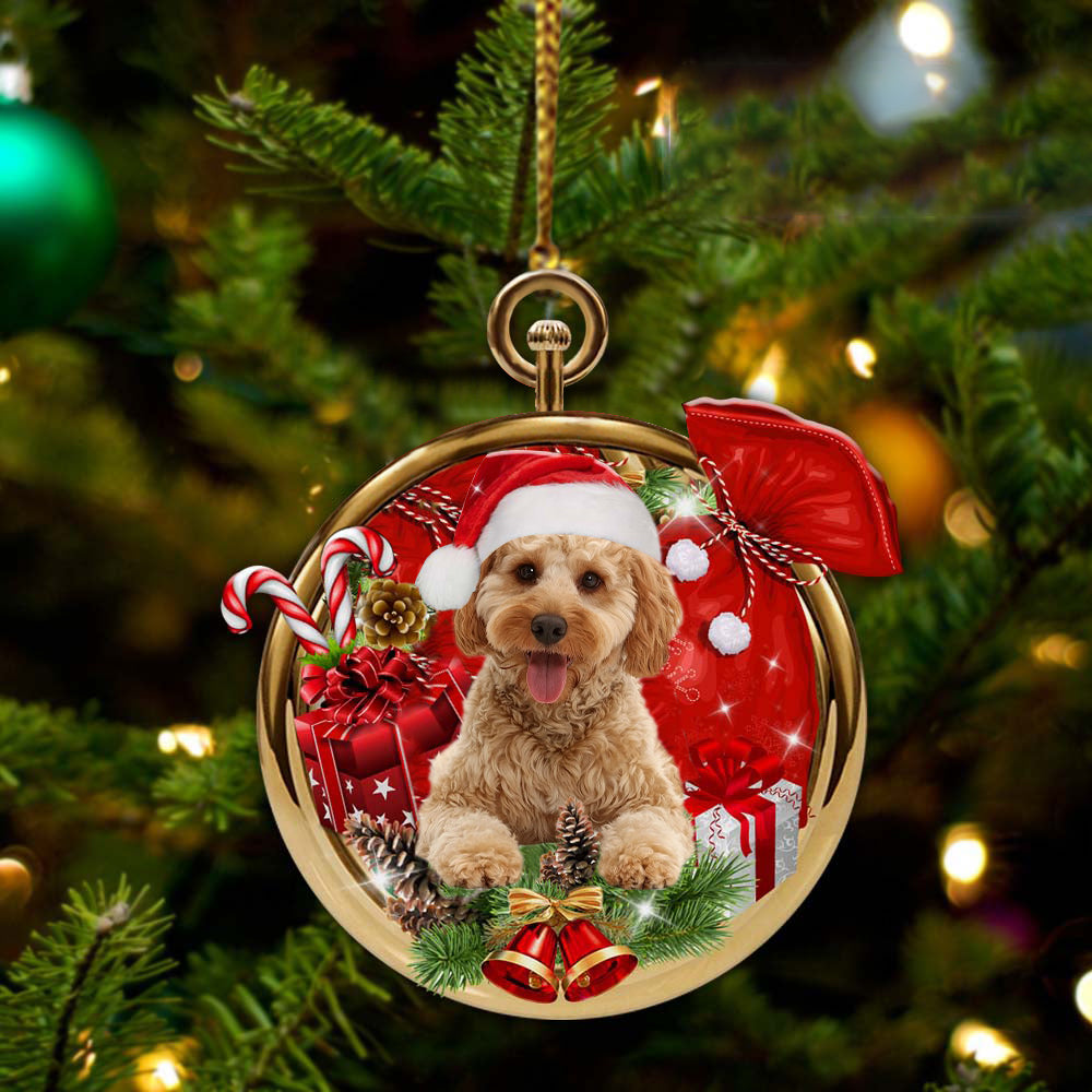 Cockapoo clearance christmas ornament